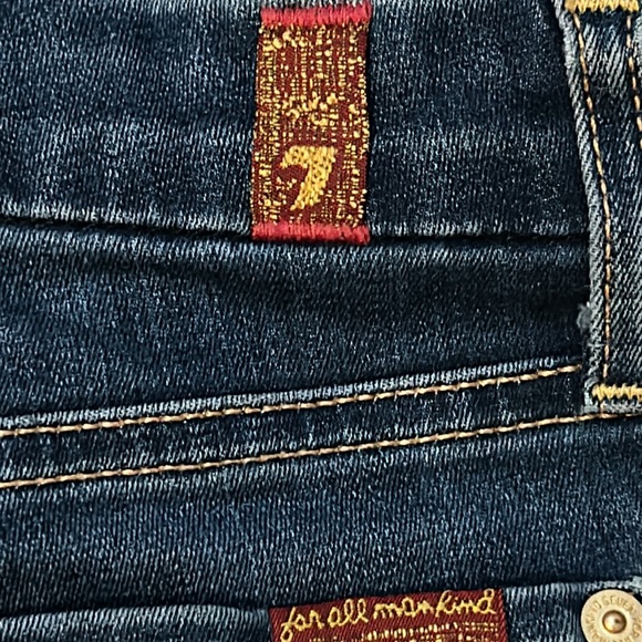 For all 7 Mankind Women’s Skinny Jeans Size 27 - Picture 4 of 9